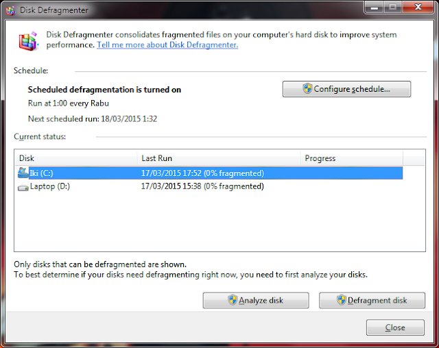Cara Mudah Defrag Windows Untuk Mengoptimalkan Hard Disk