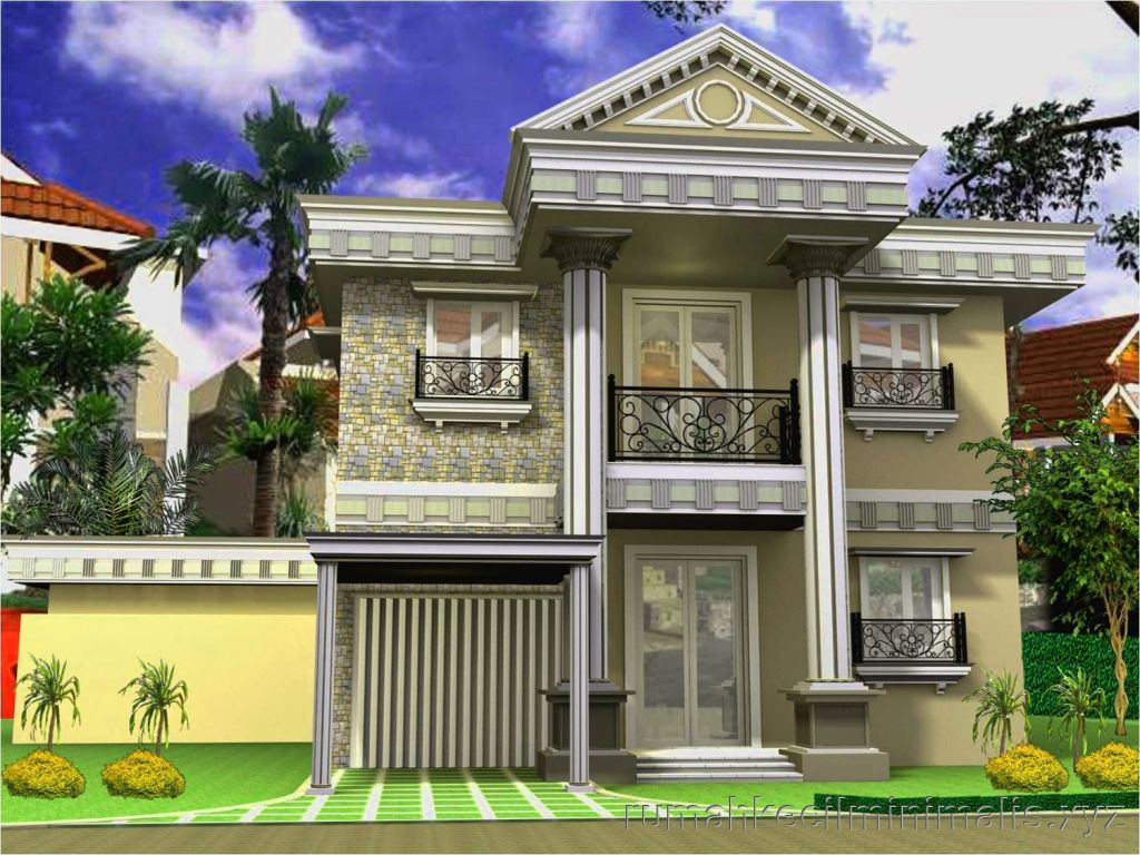 Model Rumah  Eropa  Klasik 