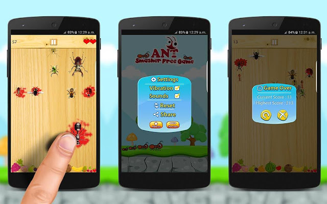 Review Game Ant Smasher, Menekan Semut-Semut di Layar