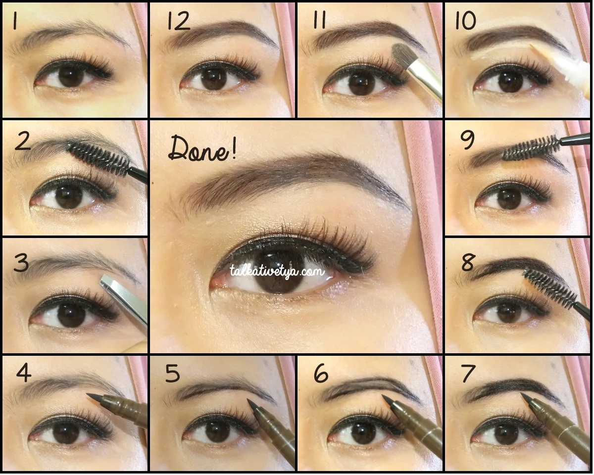 TUTORIAL Tips Membentuk Alis Feat Mizzu Perfect Wear Pen Eyeliner