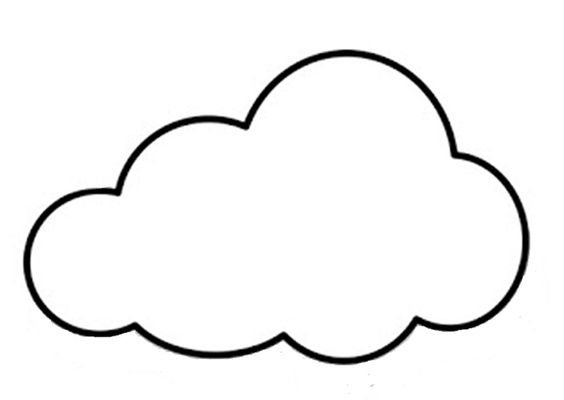 Molde de nuvem - Como Fazer