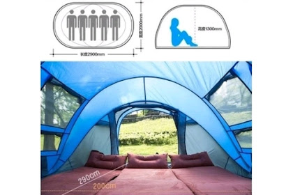 Rekomendasi Tenda Lipat Tahan Air dan Angin dan Cocok Untuk Camping