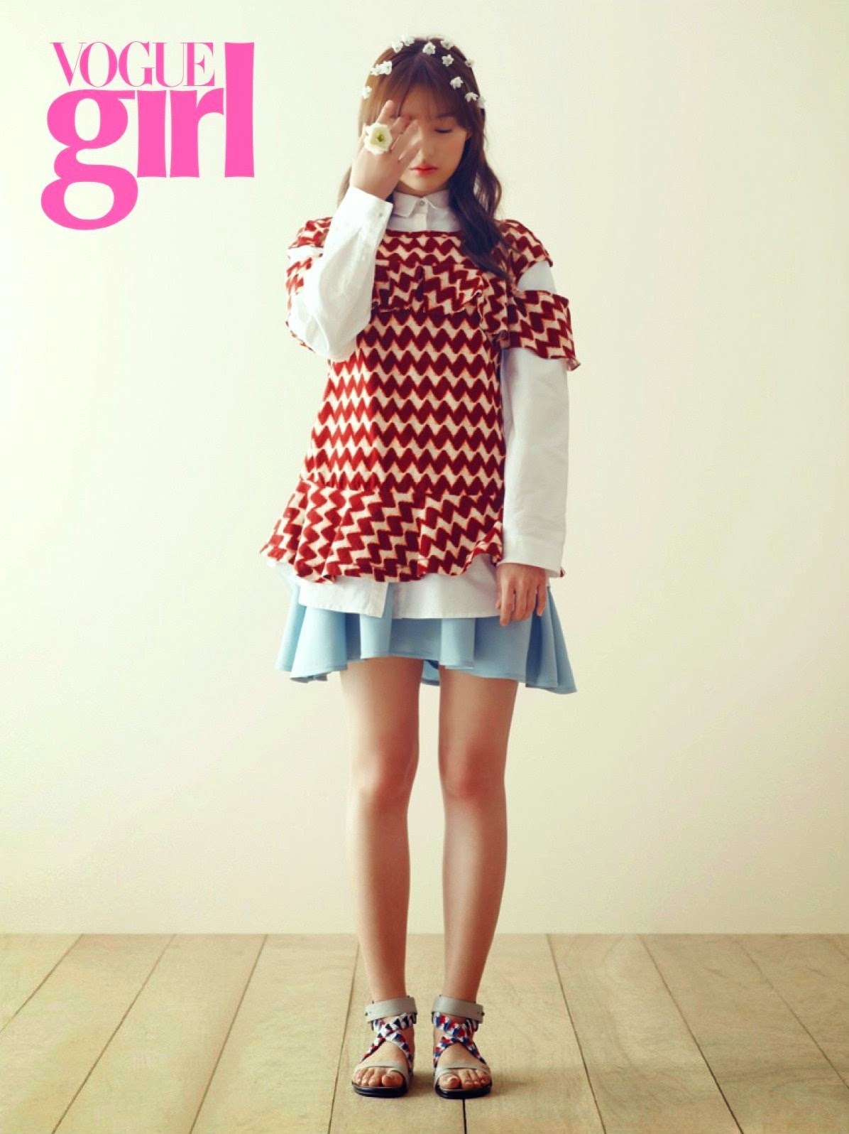 Kim Ji Won for Sure, Vogue Girl and 1st Look - POPdramatic