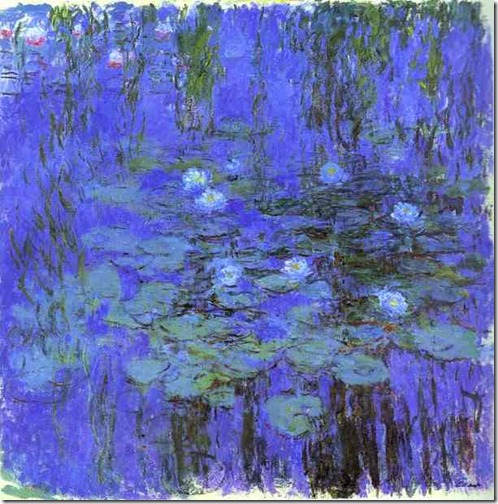 Monet-Blue-Water-Lilies