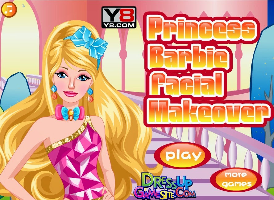 Games Barbie Princess Facial Makeover