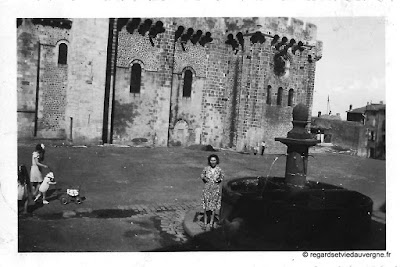 Photo ancienne d'Auvergne : lieux divers.