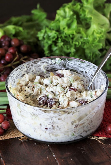 Bowl of Pina Colada Chicken Salad Image