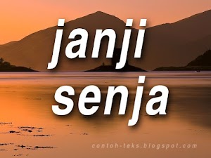 Janji Senja - naskah drama