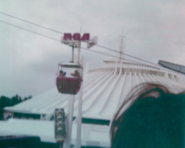 Space Mountain From The Disney Skyway Magic Kingdom Walt Disney World