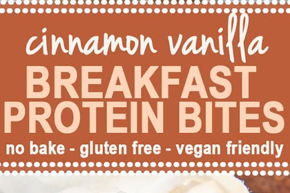 Cinnamon Vanilla Breakfast Protein Bites {No Bake, Vegan Friendly}