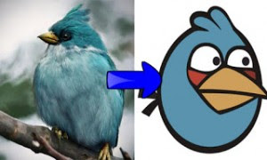 Bentuk Burung Angry Birds Di Dunia Sebenar