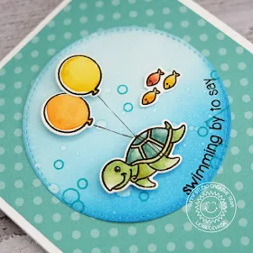 Sunny Studio Stamps: Oceans Of Joy Magical Mermaids Summer Themed Birthday Shadow Box Card by Lexa Levana