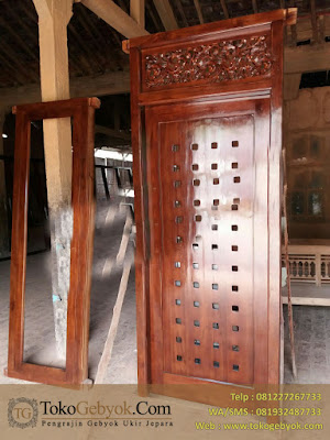 Pintu Kusen Jati Miimalis