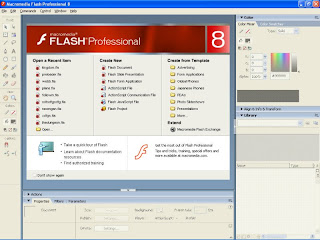 Screenshot Macromadia Flash 8