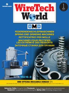 WireTech World 2013-01 - April 2013 | ISSN 2281-311X | TRUE PDF | Semestrale | Professionisti | Meccanica | Trafilatura
WireTech World è nata come prima pubblicazione italiana del settore della trafilatura, ma si è rapidamente estesa all’estrusione, alle fibre ottiche ed ai materiali avanzati. Sempre in continua evoluzione e rinnovamento, oggi questa rivista si propone di esaminare tutte le problematiche inerenti i fili, le barre ed i tubi, comunque vengano realizzati, in modo da fornire ai lettori interessati al loro impiego la possibilità di reperire in una sola pubblicazione tutte le conoscenze tecnologiche ad essi relative estese anche alla laminazione, almeno per quanto attiene la fabbricazione della vergella, dei tubi e dei fili.
WireTech World nasce dalla collaborazione dei produttori di materie prime, dei costruttori di macchine e di impianti con gli utilizzatori, in un contesto in cui le funzioni di autore e lettore si auspica possano incrociarsi onde favorire il costante aggiornamento della conoscenza.
WireTech World è organo Ufficiale di ACIMAF - Associazione Costruttori Italiani Macchine per Filo.