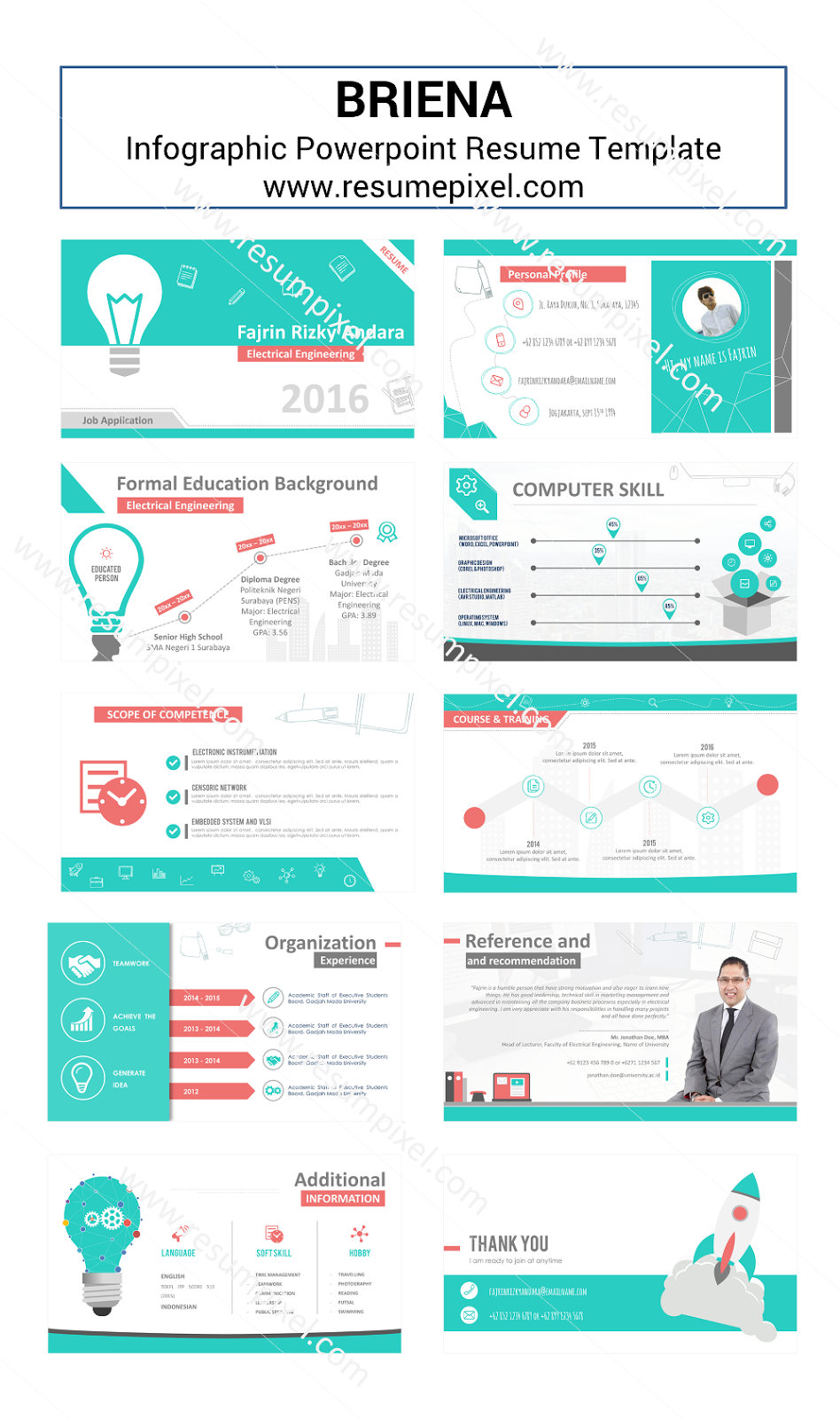 Desain CV Kreatif