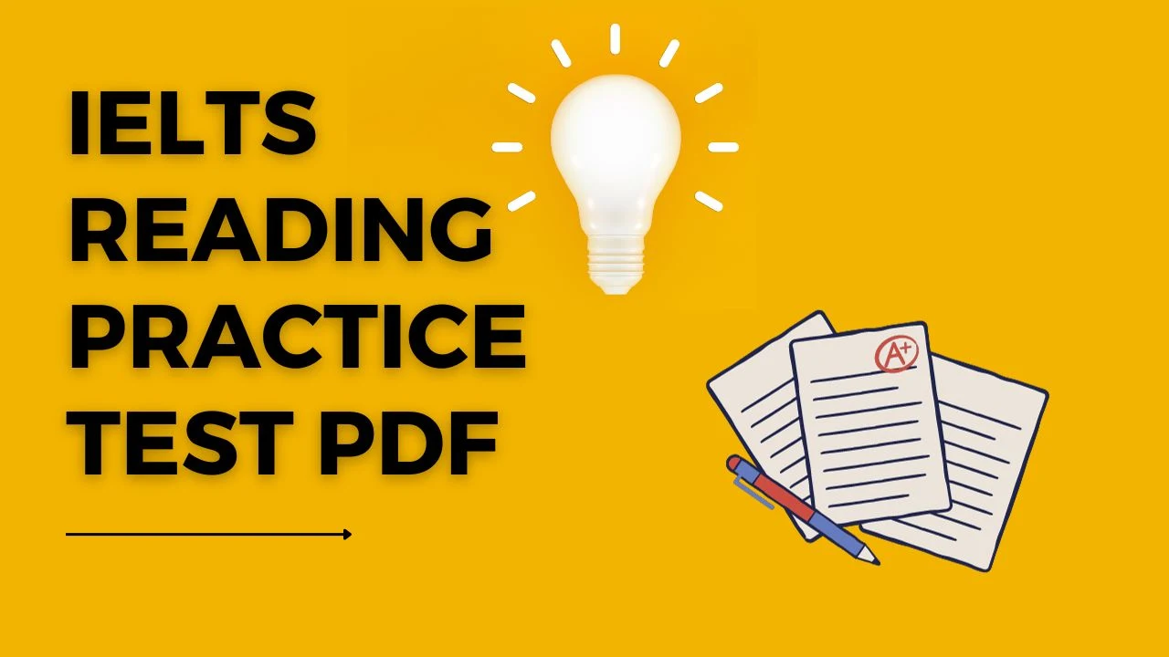 ielts reading practice test pdf, Latest ielts reading practice test 2023-24 with answers pdf