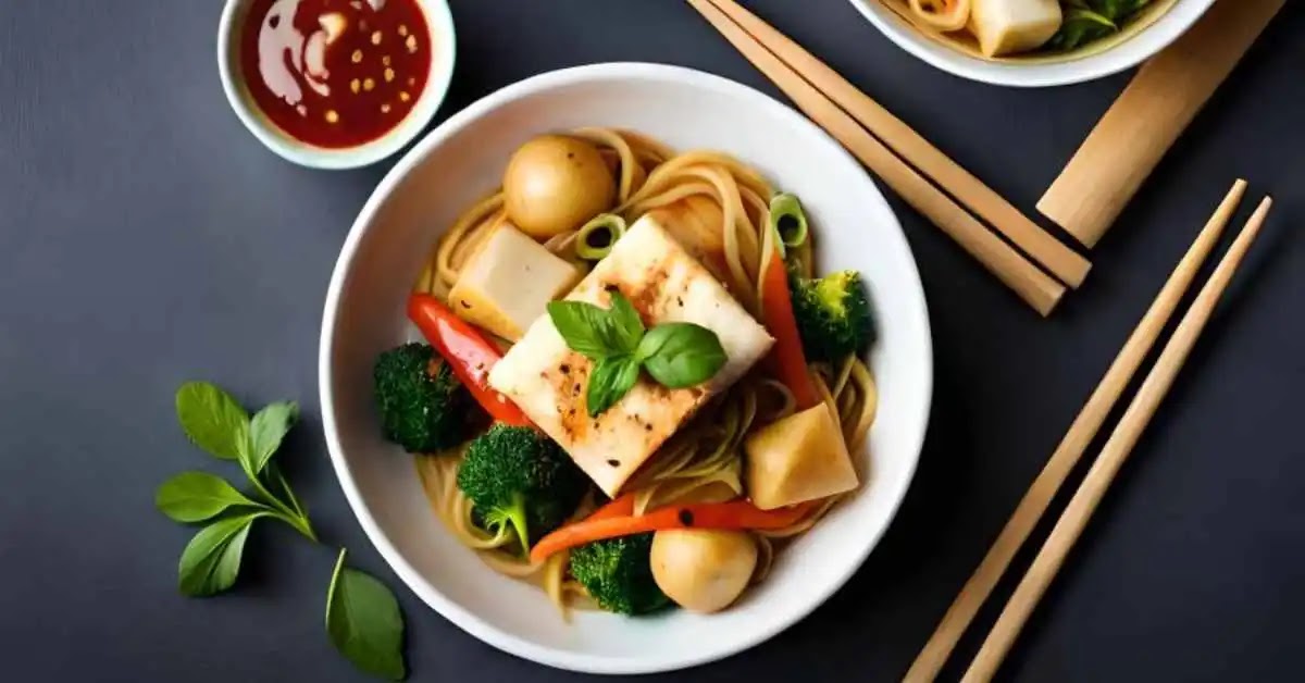 Stir-fried tofu with Vegetables, Healthy Dinner Recipes