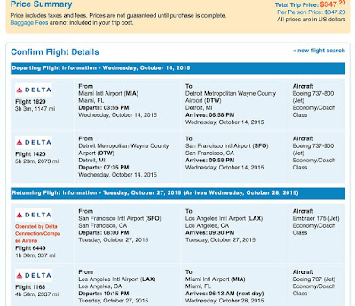 Online flight booking 