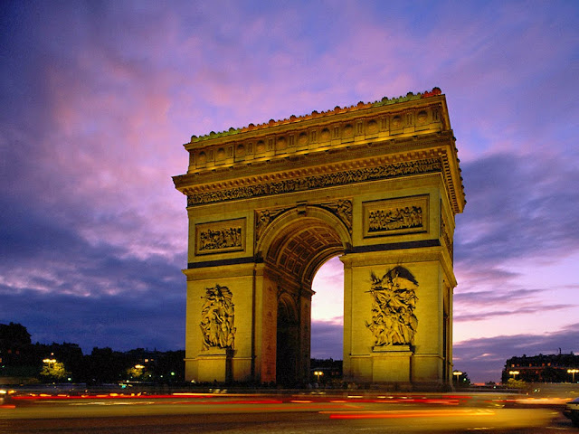 Paris Arc De Triomphe Wallpaper HD