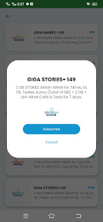 TNT DOUBLE GIGA STORIES+ 149 GIGALIFE 2021