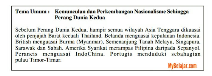 Soalan Ulangkaji Sejarah Tingkatan 4 - Terengganu o