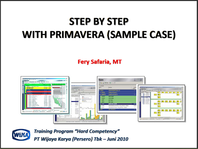 STEP BY STEP WITH PRIMAVERA SAMPLE CASE