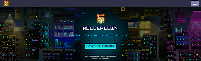 RollerCoinのトップ画面