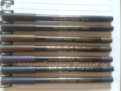 Kryolan Ikonic Gel Eyeliner Pencils In India