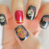 Skull Water Decal Nail Art BOP076