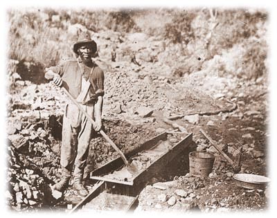 gold rush california. california gold rush images.