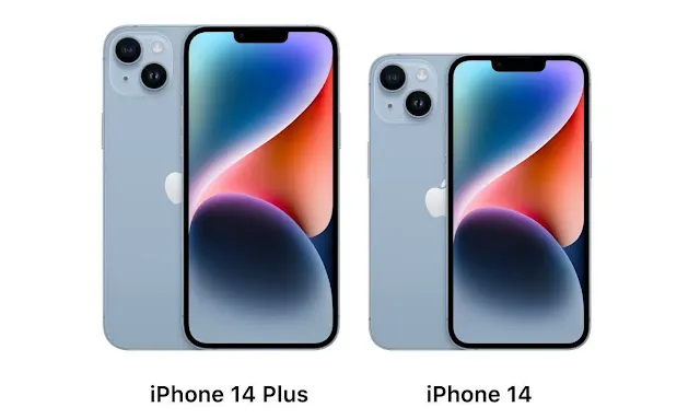 difference between iphone 14 and 14 plus