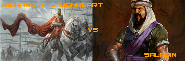 Richard "The Lion Heart" VS Saladin (Dahsyatnya Perang Salib)