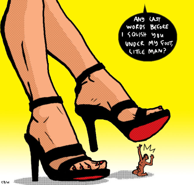 High Heels PreSquish Posted by CrushedBoyWonder at 1412 0 comments