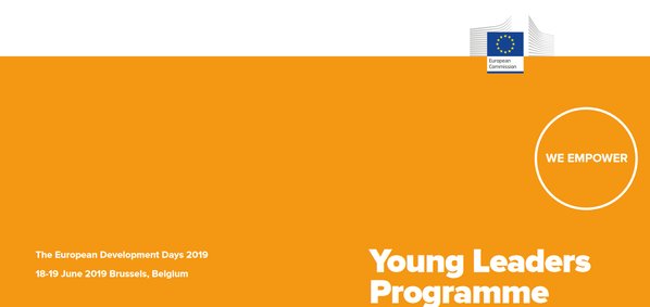 European Development Days (EDD 2019) Young Leaders Programme (Fully Funded to Belgium)