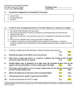 Tam Card Test Answers PDF