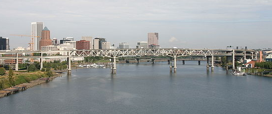 The Marquam Bridge