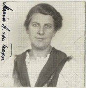 Photograph of Maria von Trapp of the Sound of Music fame, 1944.