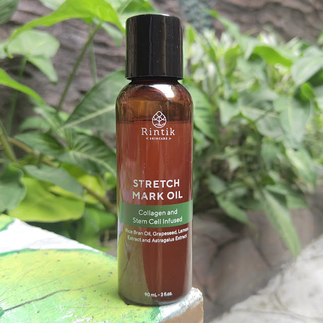 Rintik skincare stretch mark oil untuk kulit sensitif