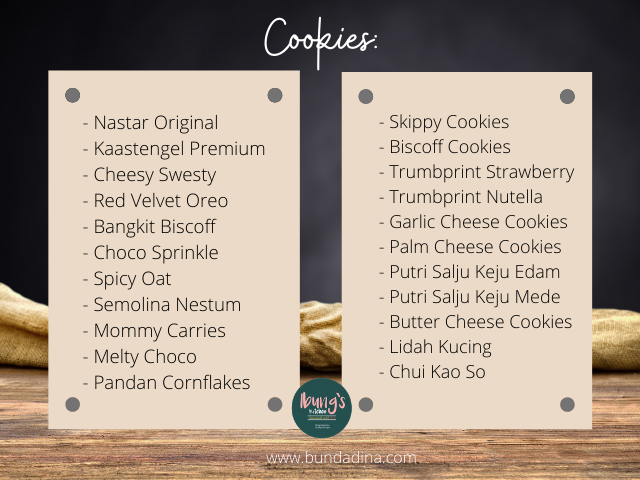 Pilihan Cookies