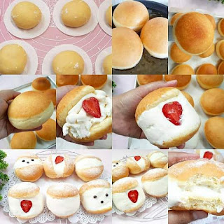 Resep Milk Cream Donut