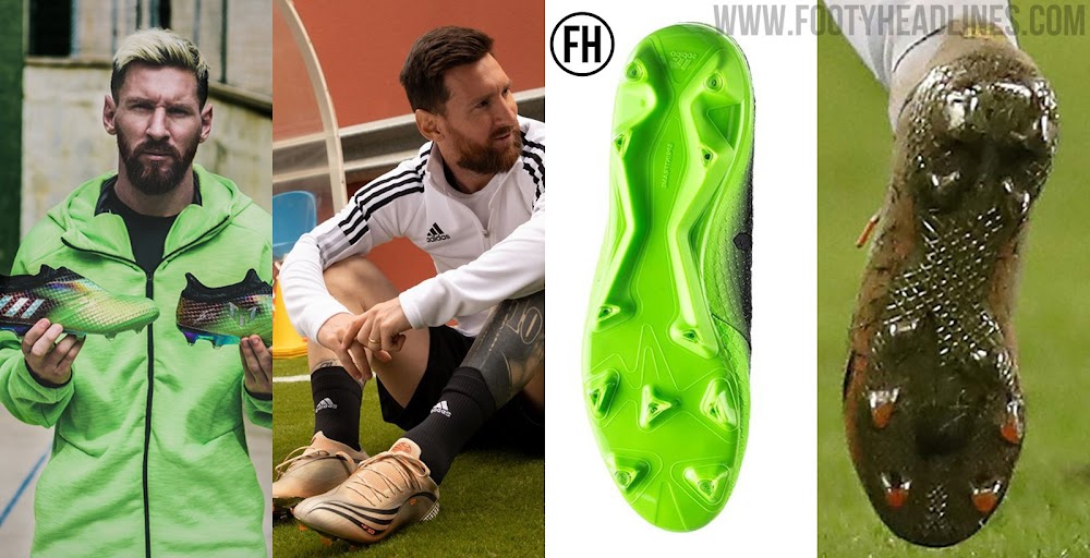 Messi Did Not Break Out Parts Of Sole Plate Of Adidas X Speedflow 1 El Retorno Boots Footy Headlines