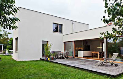 Desain rumah minimalis gaya Eropa
