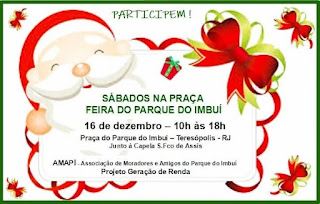 Dia 16-12 Feira do Parque do imbui em Teresópolis