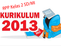 RPP Kelas 2 SD/MI Kurikulum 2013 Revisi 2018