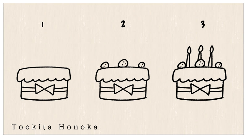 25 モノクロ ケーキ イラスト 簡単