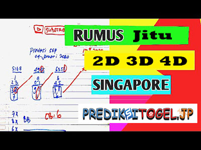 Rumus Jitu 2D 3D 4D SGP