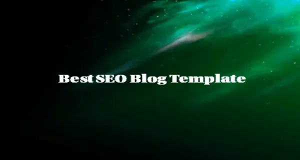 best seo blog template