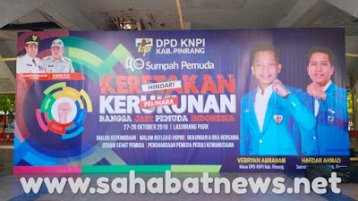 Hari Sumpah Pemuda; KNPI Pinrang Gelar Event, Satukan Komunitas Pemuda, Ini Agendanya,!