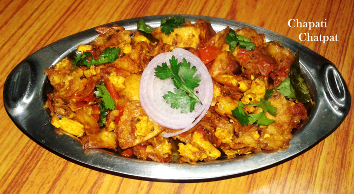 chapathi chatpat | chapathi recipe with leftover chapathi / roti